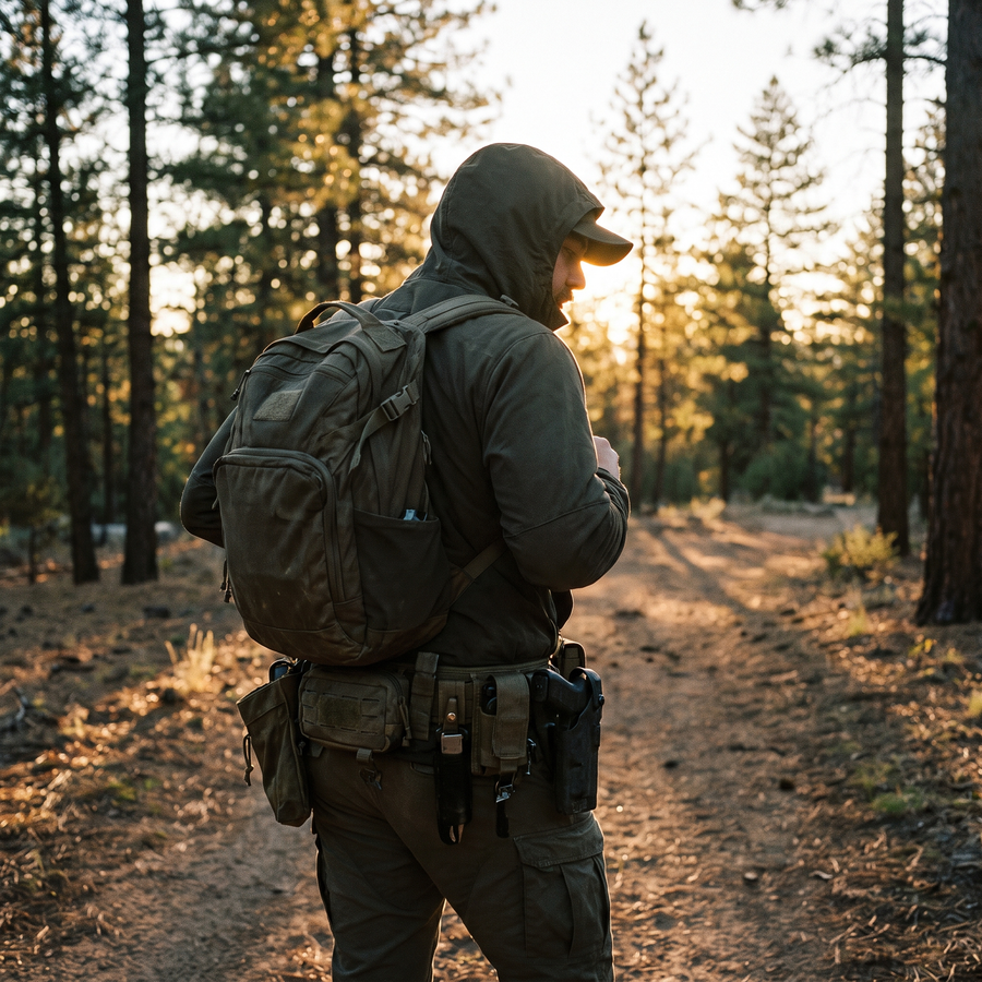 Modular Duty Belt with Quick-Release Buckle - product view 2 | Buffalo Gears