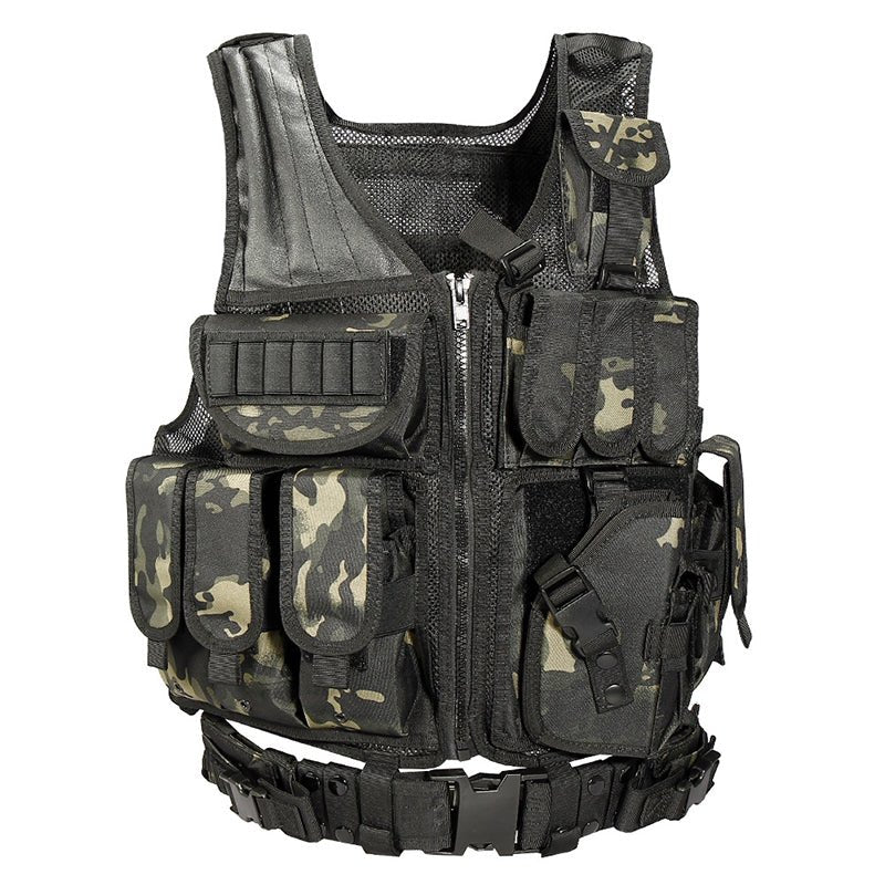 Modular Mesh-Vented Tactical Vest for Scenario Training - product view 5 | Buffalo Gears