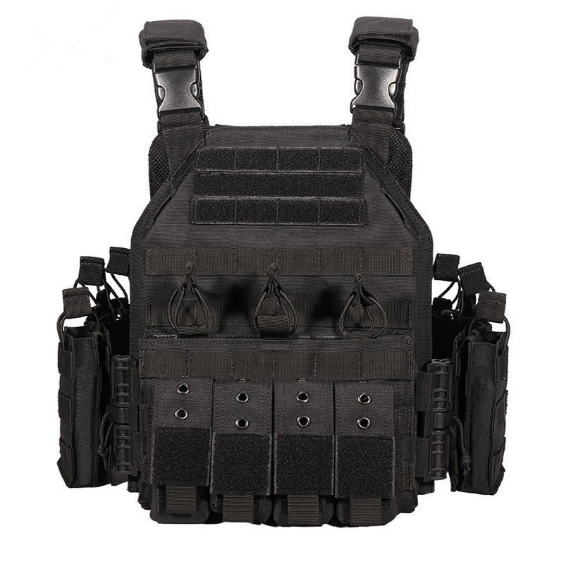 Modular MOLLE Plate Carrier Vest with Mag Pouches - product view 1 | Buffalo Gears