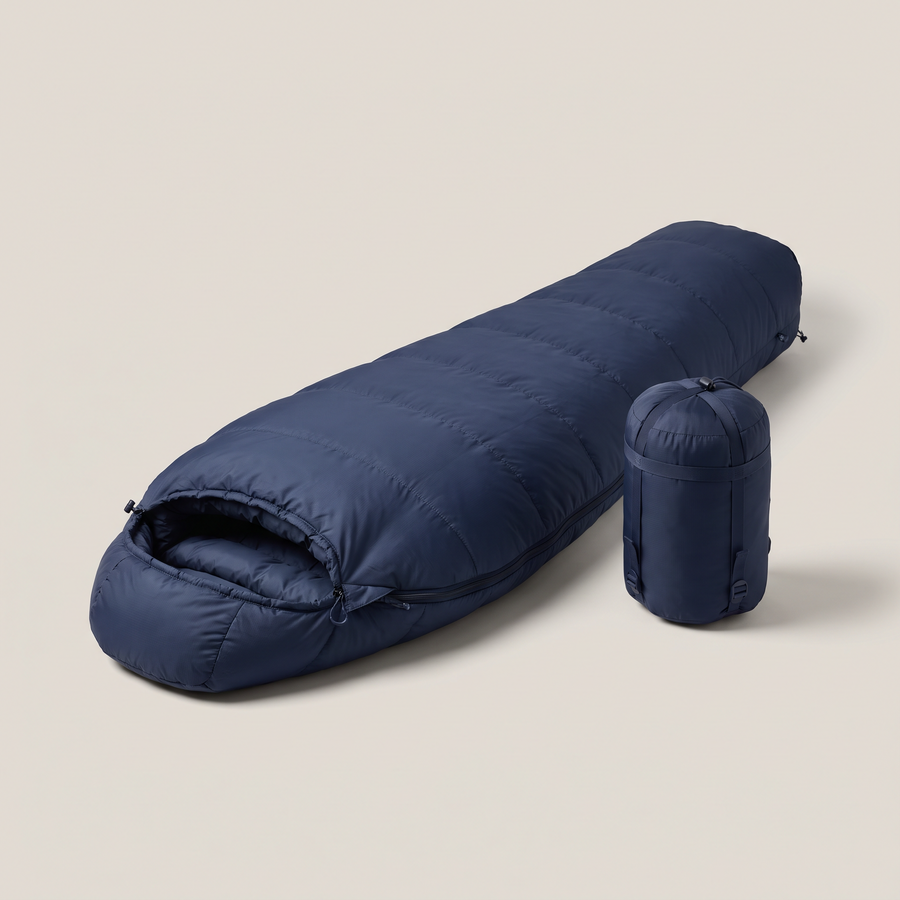 Mummy Sleeping Bag 3-Season Lightweight Compression Sack Camping - product view 1 | Buffalo Gears