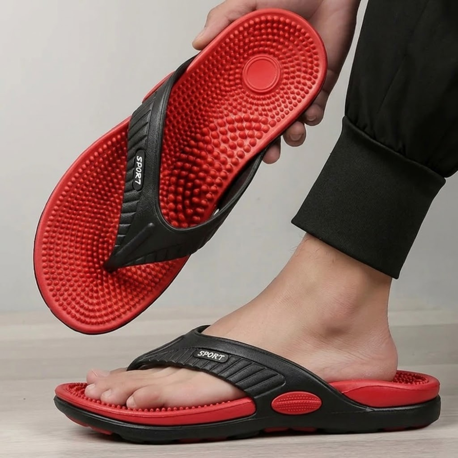 Non-Slip Beach Slides with Built-In Arch Support - product view 4 | Buffalo Gears