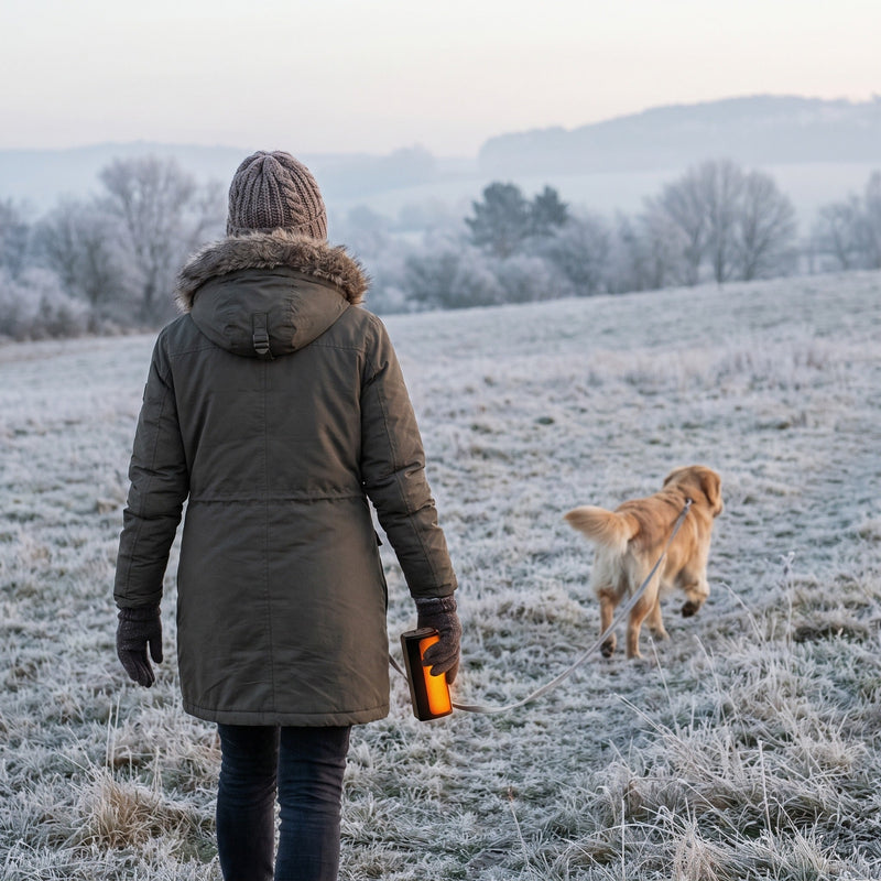 Non-Slip Textured Hand Warmers, Pair with 6000mAh and 3 Settings - product view 3 | Buffalo Gears