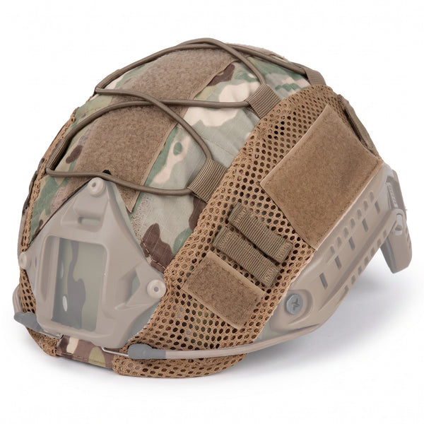Nylon Helmet Cover with Velcro Panels for FAST and MICH Shells