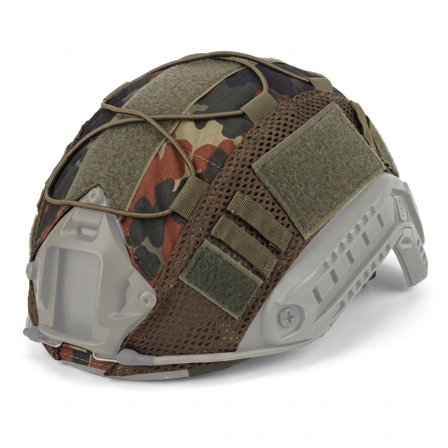 Nylon Helmet Cover with Velcro Panels for FAST and MICH Shells - product view 9 | Buffalo Gears