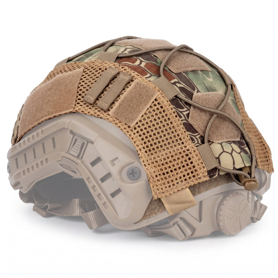 Nylon Helmet Cover with Velcro Panels for FAST and MICH Shells - product view 11 | Buffalo Gears