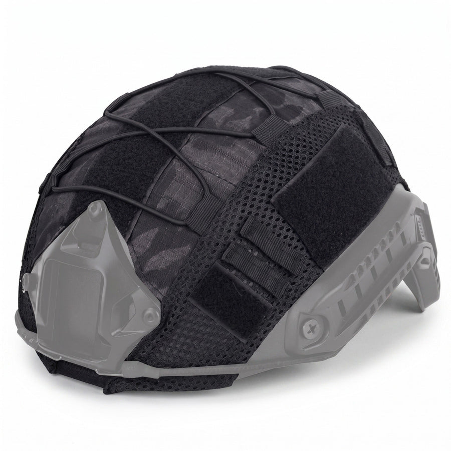 Nylon Helmet Cover with Velcro Panels for FAST and MICH Shells - product view 12 | Buffalo Gears