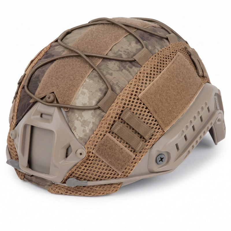 Nylon Helmet Cover with Velcro Panels for FAST and MICH Shells - product view 13 | Buffalo Gears