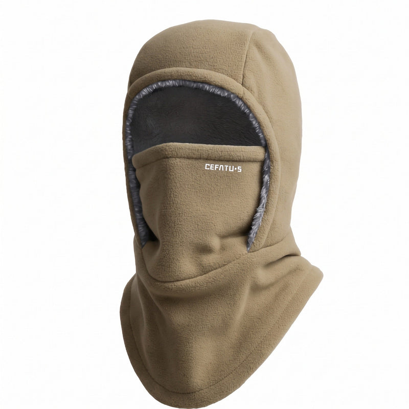 One Piece Winter Hood with Scarf and Ear Covering - product view 7 | Buffalo Gears