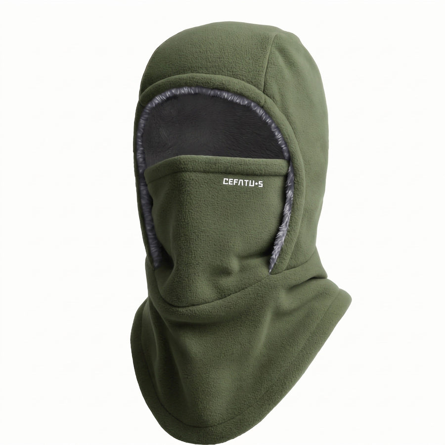 One Piece Winter Hood with Scarf and Ear Covering - product view 12 | Buffalo Gears
