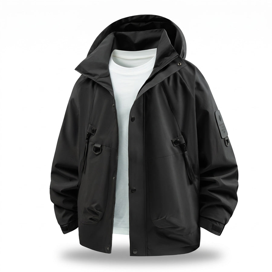 Outdoor Jacket for Men with Large Zip Pockets - product view 1 | Buffalo Gears