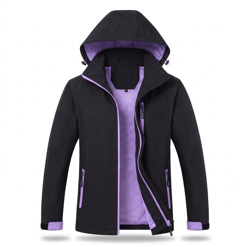 Outdoor Sport Jacket for Women, Detachable Hood - product view 8 | Buffalo Gears