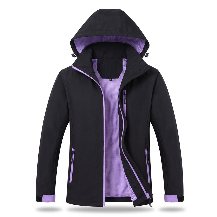 Outdoor Sport Jacket for Women, Detachable Hood - product view 8 | Buffalo Gears
