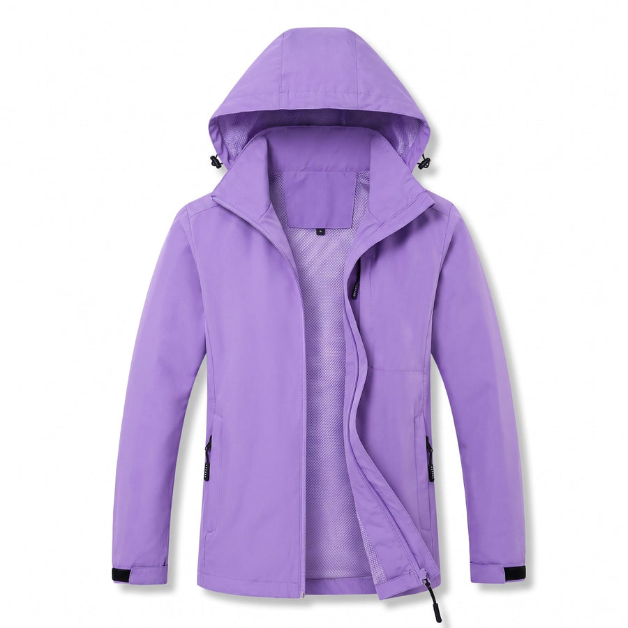 Outdoor Sport Jacket for Women, Detachable Hood - product view 9 | Buffalo Gears