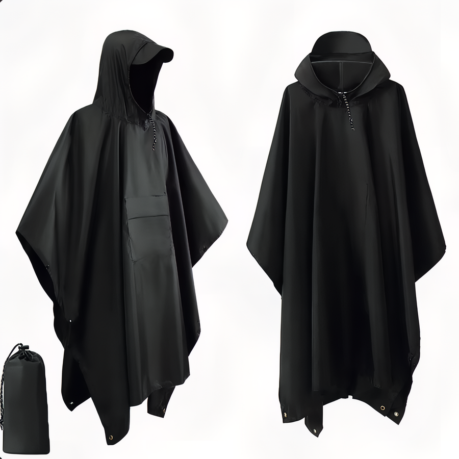 Packable Rain Poncho and Emergency Trail Shelter - product view 14 | Buffalo Gears