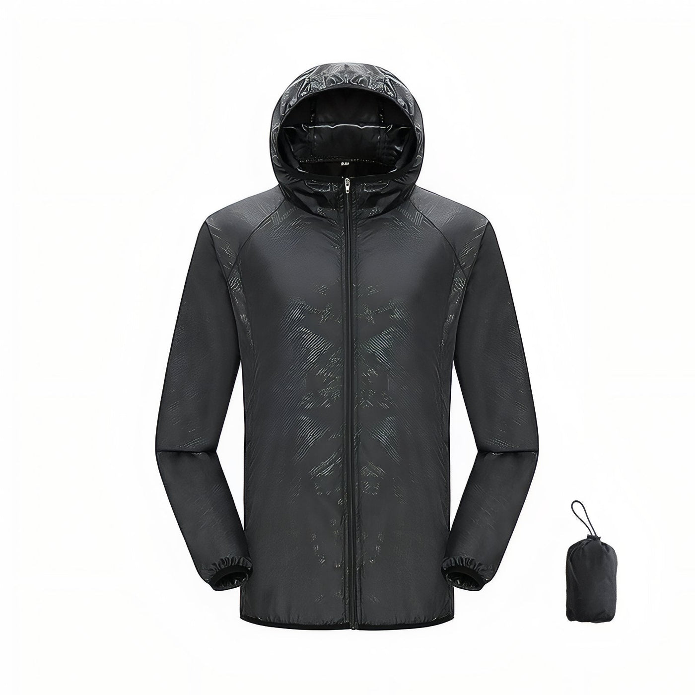 Packable Unisex Rain Shell for Hiking and Trekking - product view 1 | Buffalo Gears