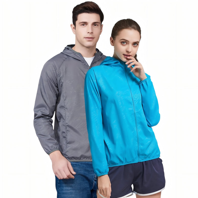 Packable Unisex Rain Shell for Hiking and Trekking - product view 13 | Buffalo Gears