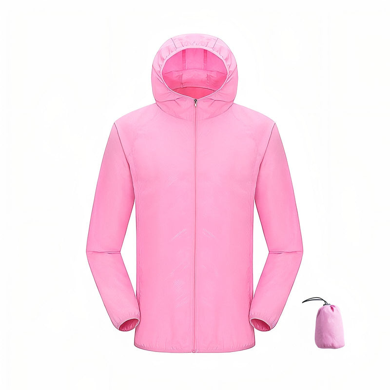 Packable Unisex Rain Shell for Hiking and Trekking - product view 15 | Buffalo Gears