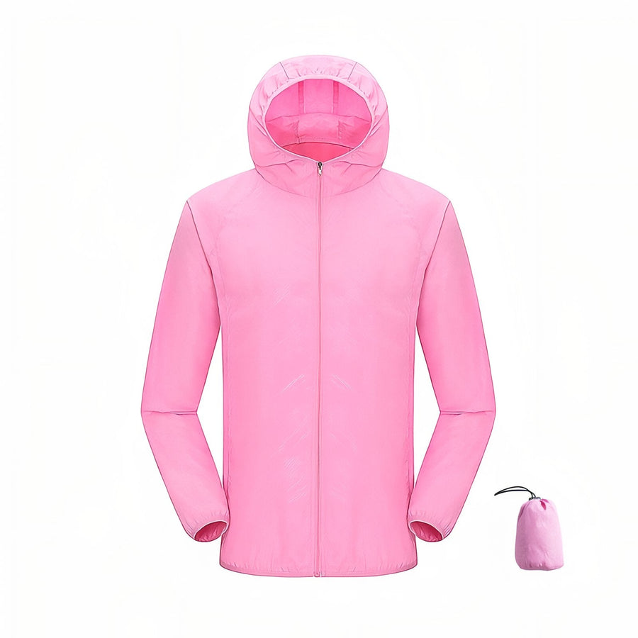 Packable Unisex Rain Shell for Hiking and Trekking - product view 15 | Buffalo Gears