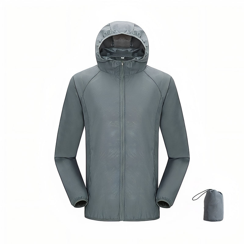 Packable Unisex Rain Shell for Hiking and Trekking - product view 20 | Buffalo Gears
