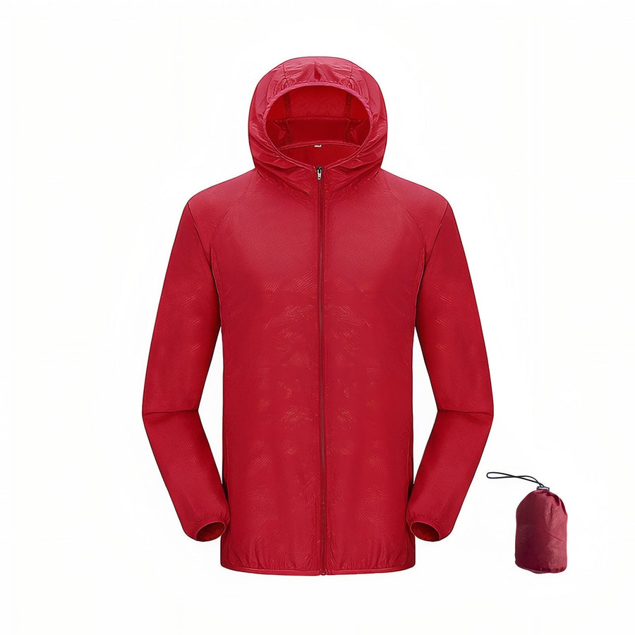Packable Unisex Rain Shell for Hiking and Trekking - product view 21 | Buffalo Gears