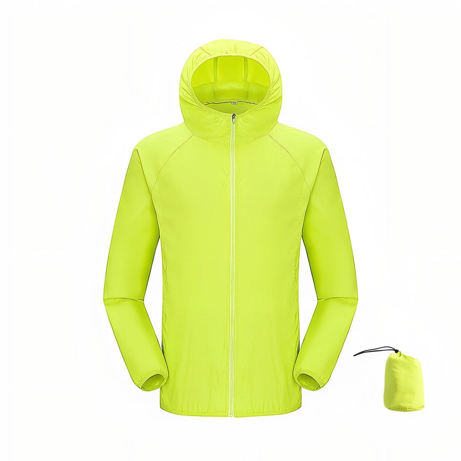 Packable Unisex Rain Shell for Hiking and Trekking - product view 22 | Buffalo Gears