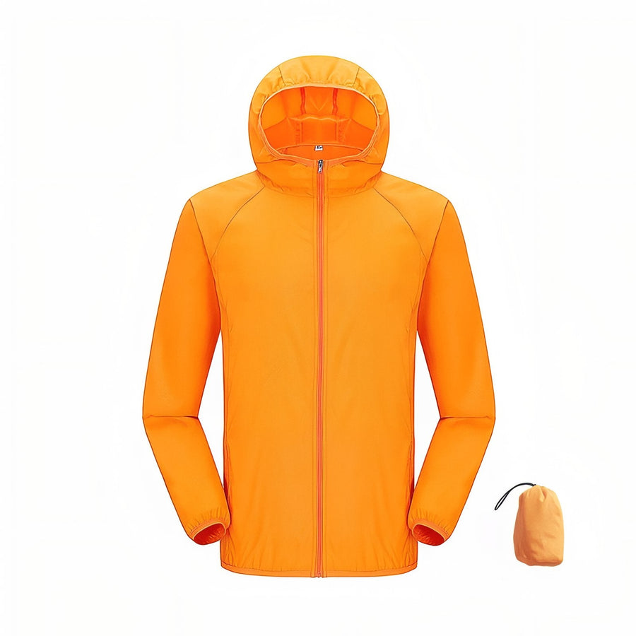 Packable Unisex Rain Shell for Hiking and Trekking - product view 23 | Buffalo Gears