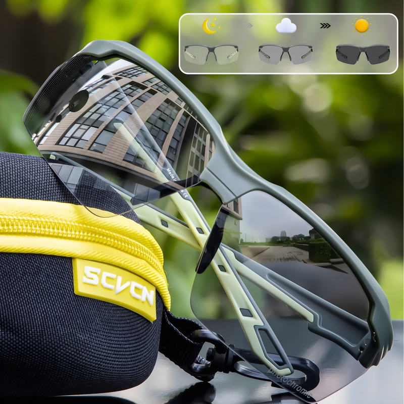 Photochromic UV400 Sunglasses for Trail and Trekking - product view 10 | Buffalo Gears