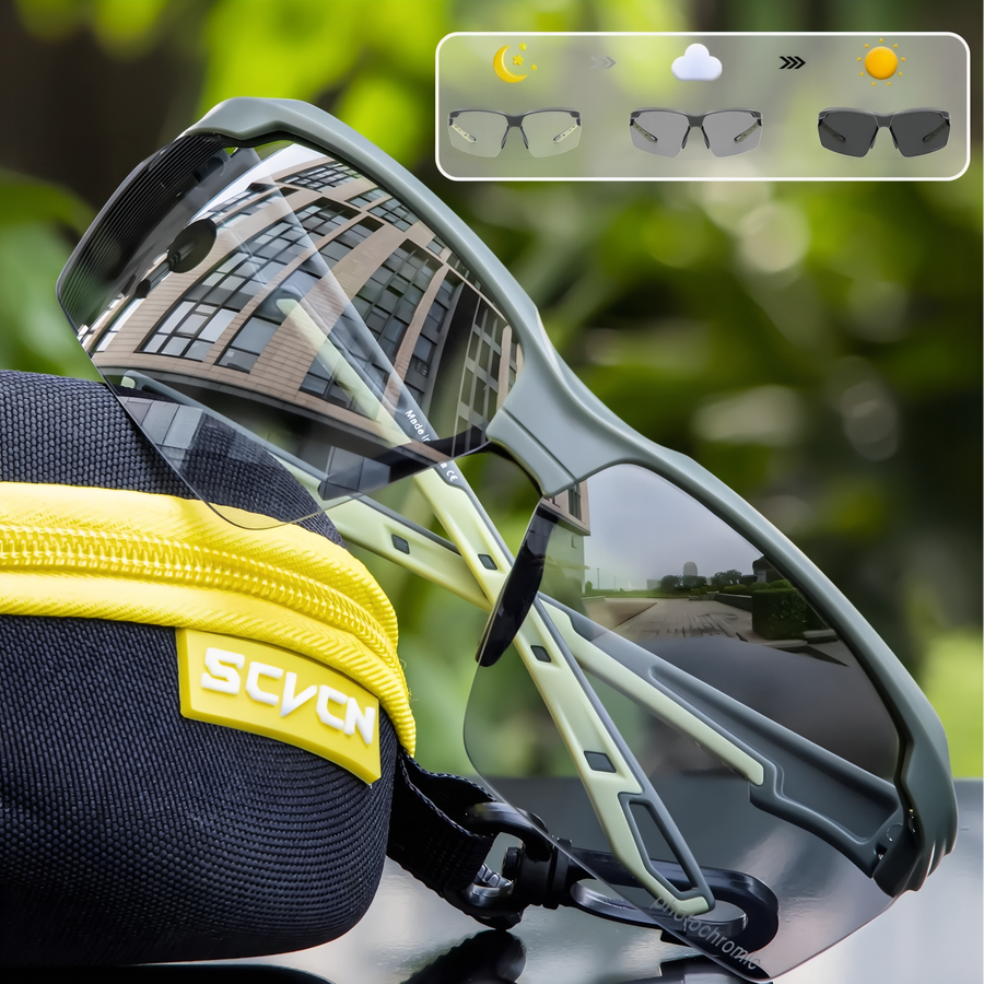 Photochromic UV400 Sunglasses for Trail and Trekking - product view 10 | Buffalo Gears
