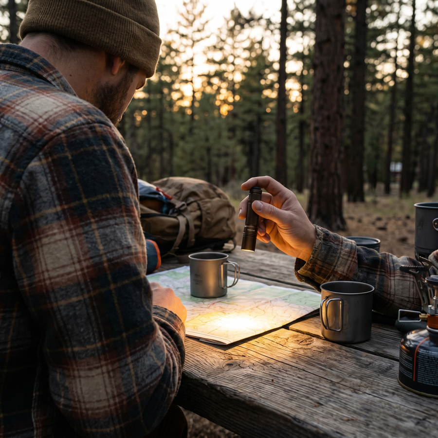 Pocket-Sized Rechargeable Torch with 160-Lumen Beam - product view 2 | Buffalo Gears