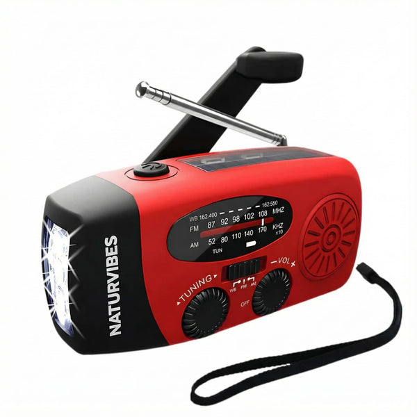 Portable Power Station with Built-In Radio & Torch