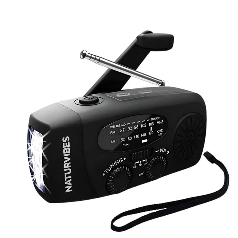 Portable Power Station with Built-In Radio & Torch - product view 6 | Buffalo Gears