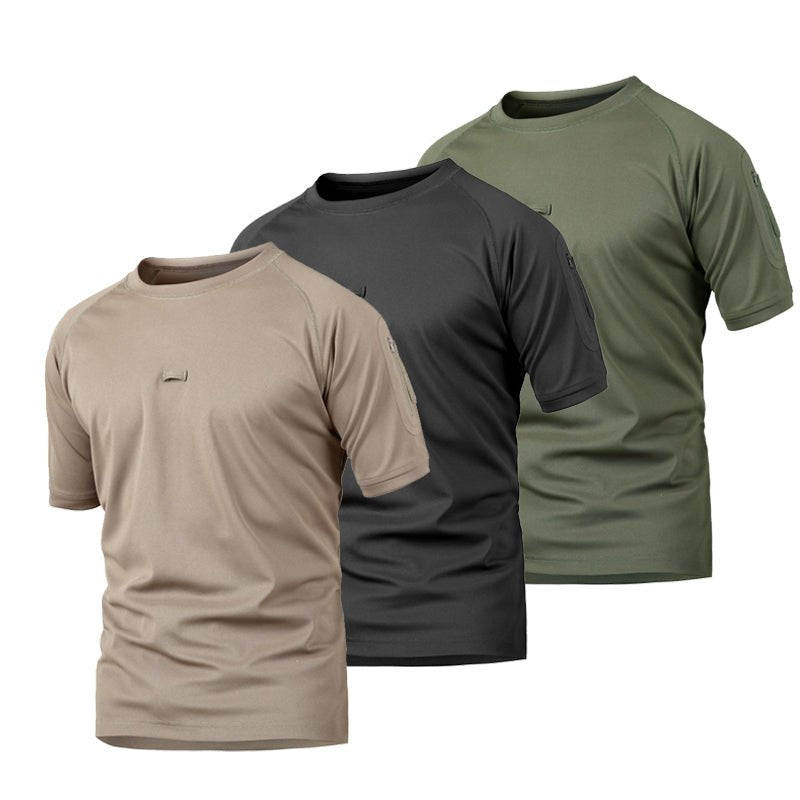 Quick-Dry Moisture-Wicking Base Layer Shirts, 3-Pack - product view 1 | Buffalo Gears