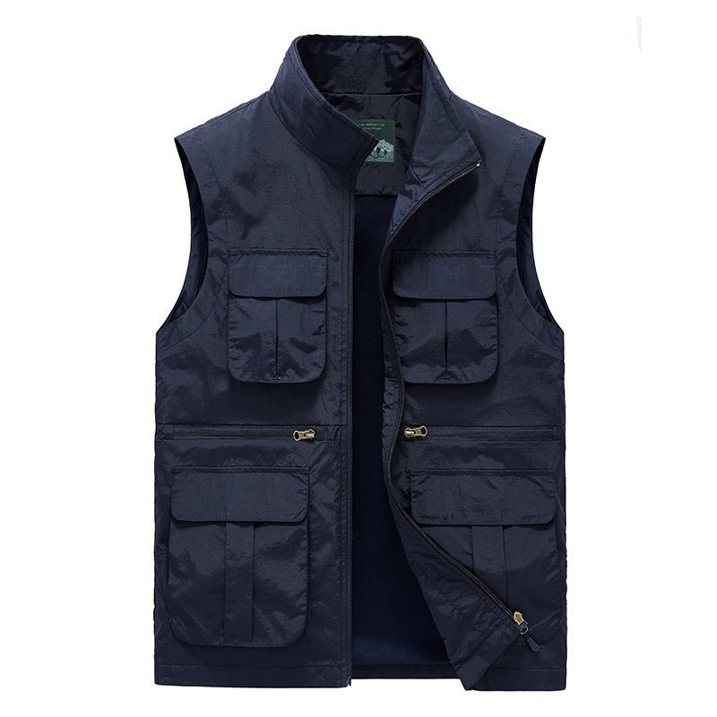 Quick-Dry Multi-Pocket Travel Gilet for the Outdoors - product view 2 | Buffalo Gears