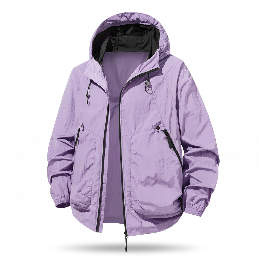 Quick Dry Outdoor Jacket for Men with Zip Pockets - product view 8 | Buffalo Gears