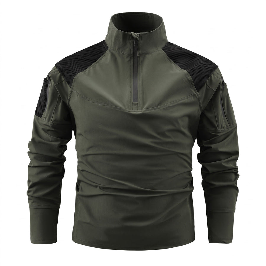 Quick Dry Tactical Shirt for Men, Long Sleeve - product view 1 | Buffalo Gears