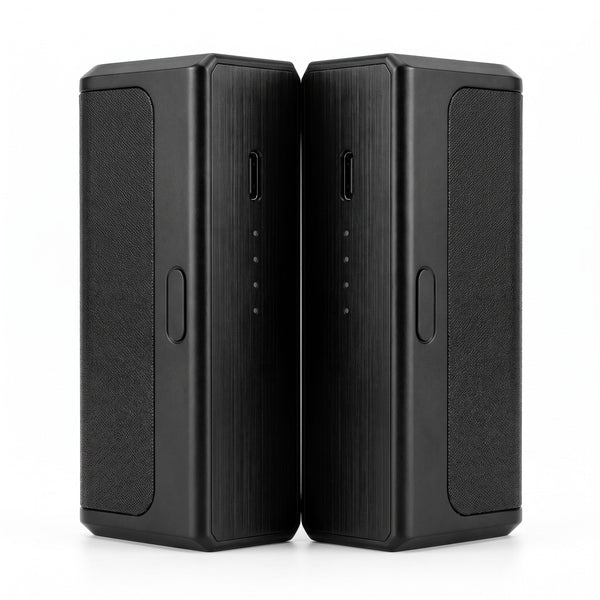 Quick Heat Electric Hand Warmers, Pair with 6000mAh and USB-C