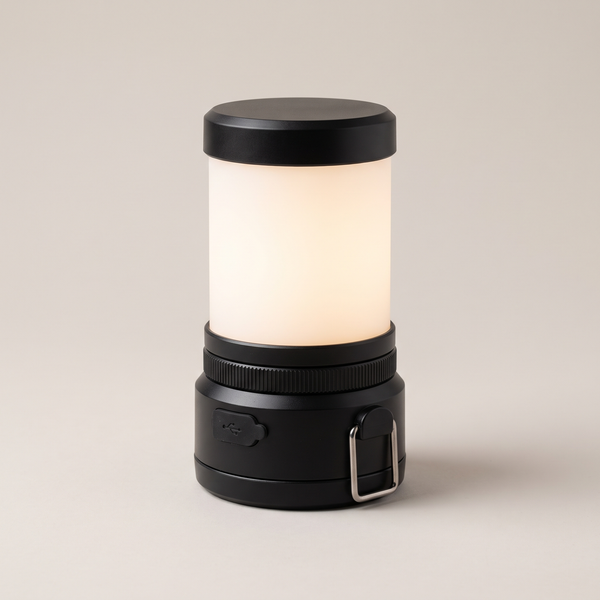 Rechargeable LED Camping Lantern Dimmable Water-Resistant Hanging