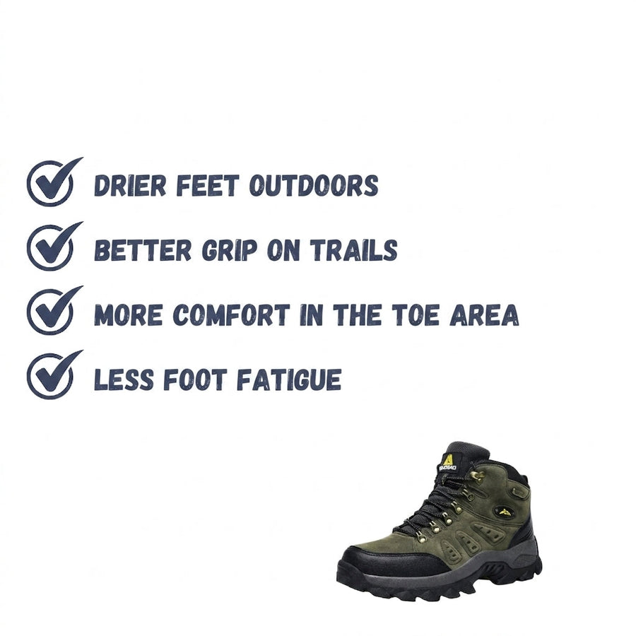 Reinforced Waterproof Shoes for Rugged Trails - product view 3 | Buffalo Gears