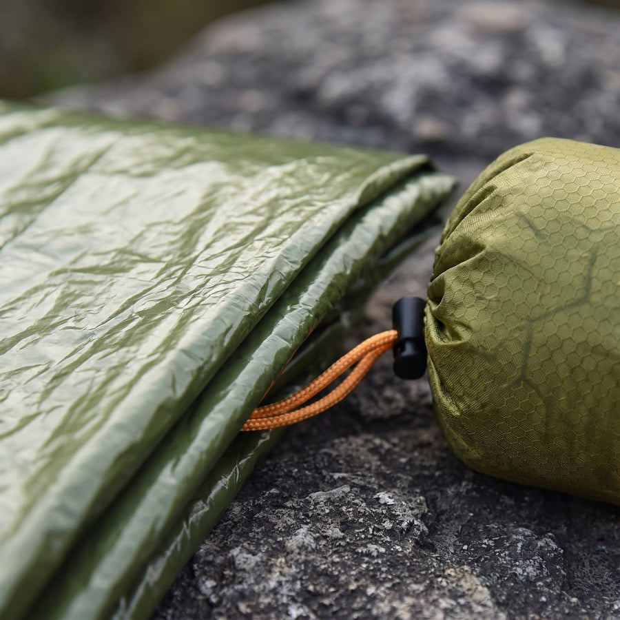 Reusable Foil Survival Blanket with Carry Pouch - product view 4 | Buffalo Gears