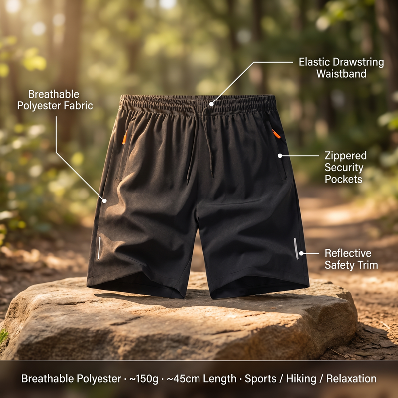 Seamless Lightweight Shorts for Trail and Training - product view 2 | Buffalo Gears