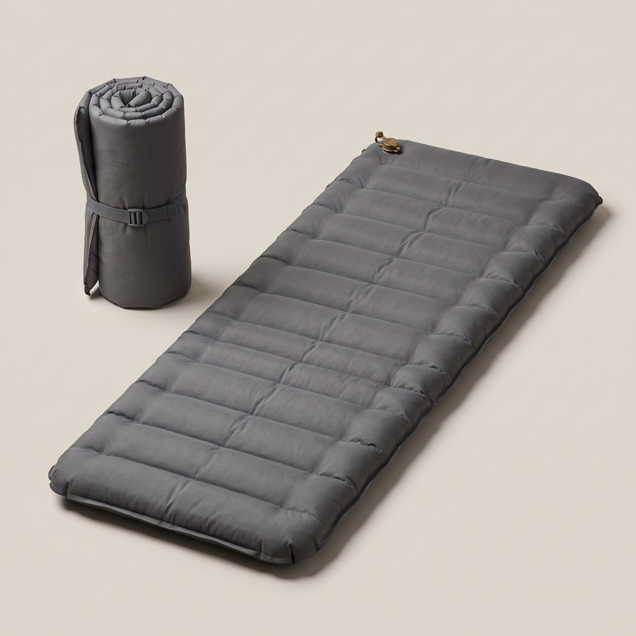 Self-Inflating Sleeping Pad Insulated Foam Camping Mat Compact - product view 1 | Buffalo Gears