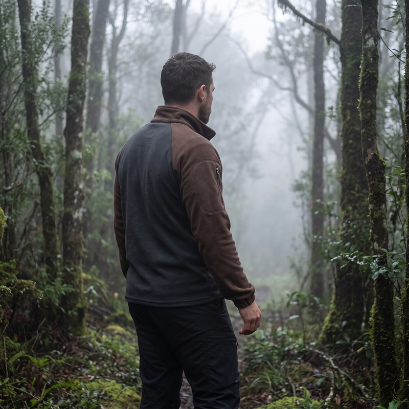 Soft Fleece Pullover for Cold-Weather Layering - product view 2 | Buffalo Gears