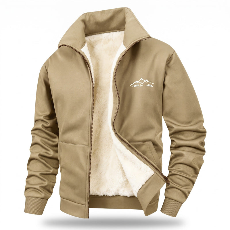 Sport Jacket for Men with Stand Collar and Graphic - product view 7 | Buffalo Gears