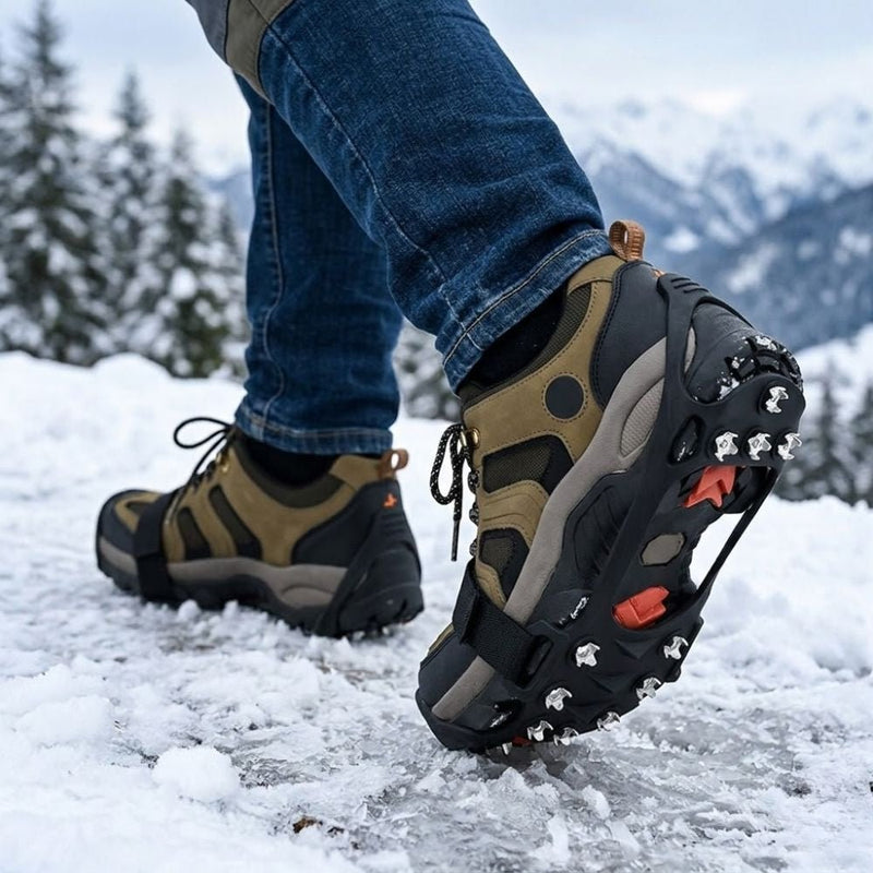 Stainless Steel Crampons for Winter Ice Traction - product view 8 | Buffalo Gears