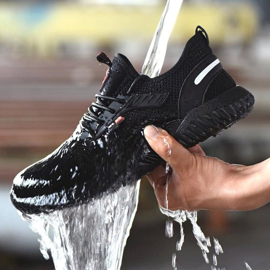 Steel Toe Safety Trainers for Long Work Shifts - product view 5 | Buffalo Gears