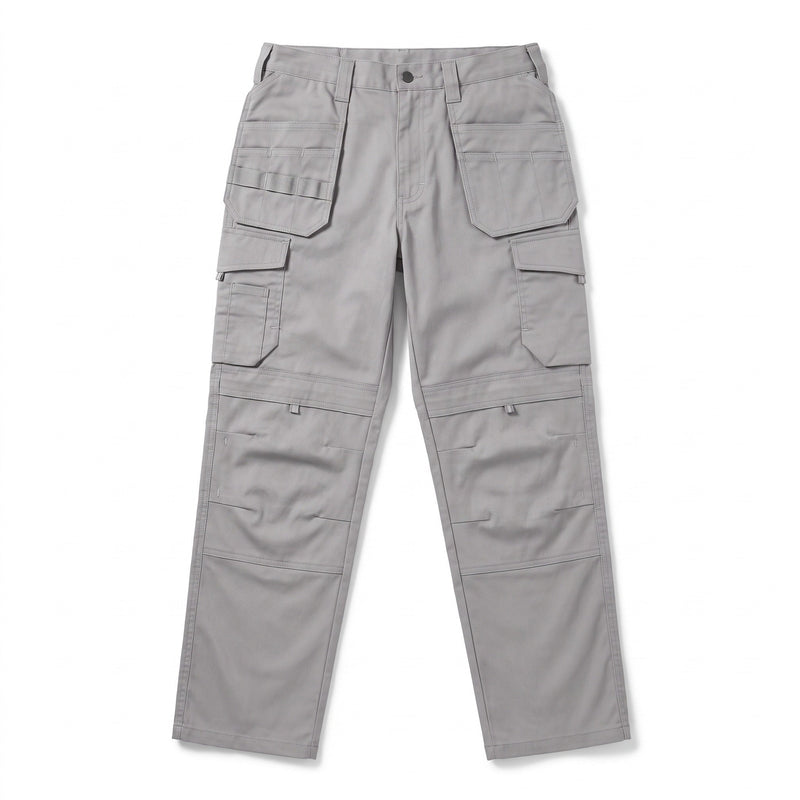 Stretch Cargo Trousers for Men in a Cotton Blend - product view 8 | Buffalo Gears