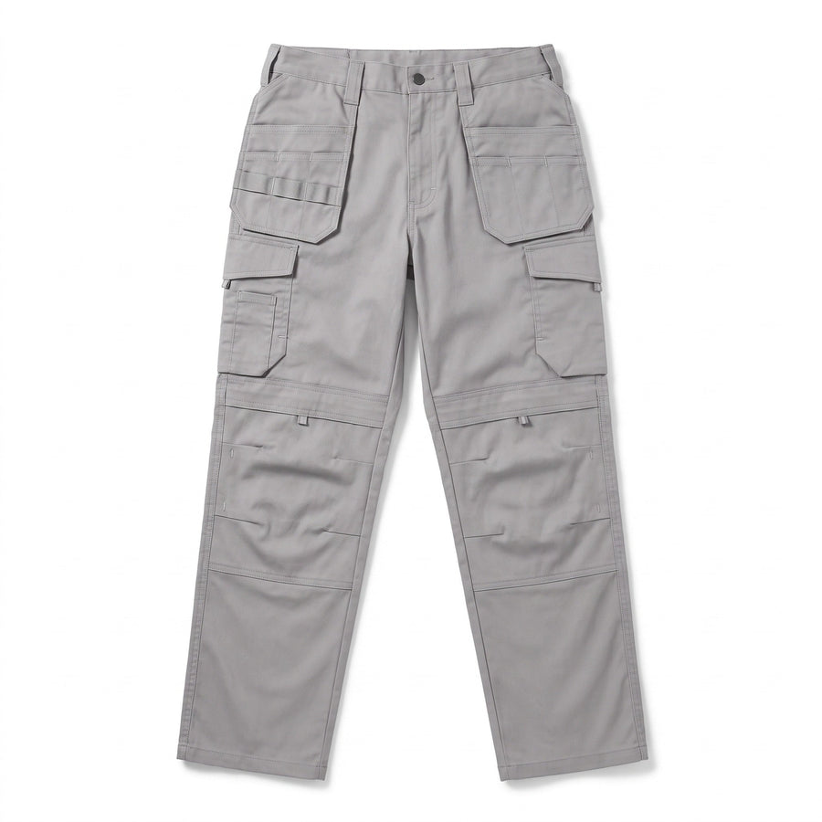 Stretch Cargo Trousers for Men in a Cotton Blend - product view 8 | Buffalo Gears