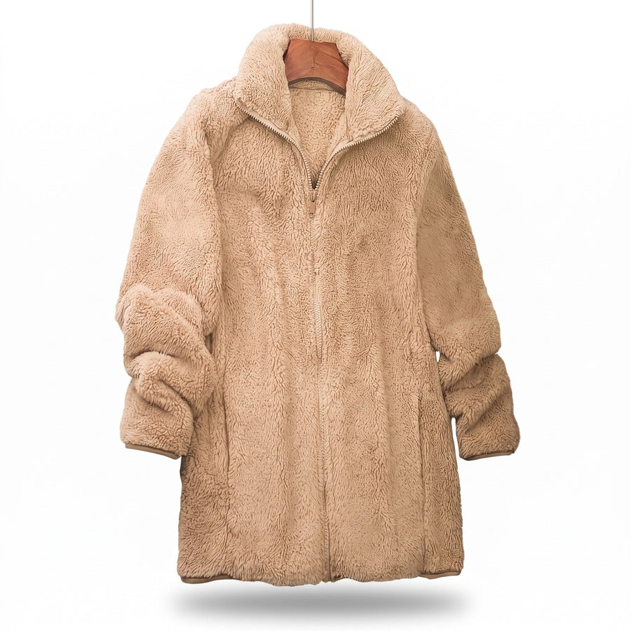 Stretch Teddy Fleece Jacket for Women, Zip Front - product view 1 | Buffalo Gears
