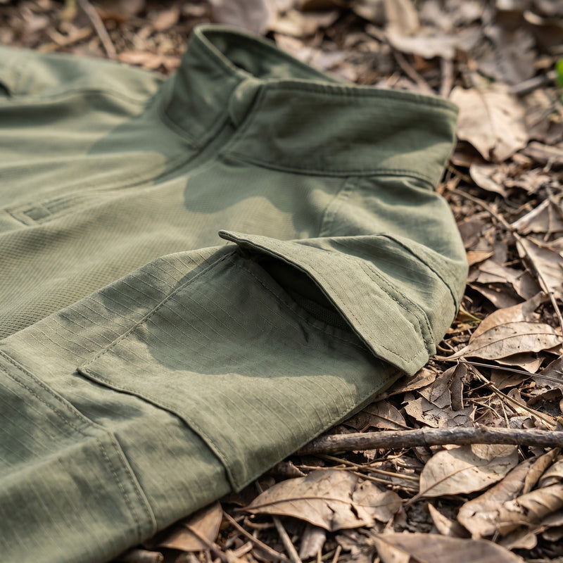 Tactical Camo Shirt for Men in a Tear Resistant Weave - product view 3 | Buffalo Gears