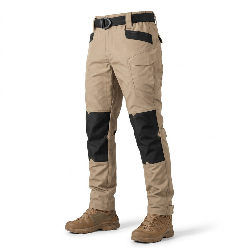 Tactical Cargo Trousers for Men, Reinforced Pockets - product view 7 | Buffalo Gears